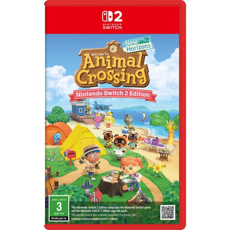 Animal Crossing: New Horizons Switch 2 (Games) Game Card Nintendo