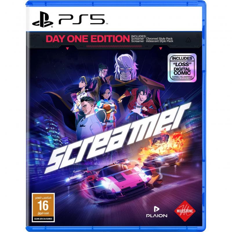 Screamer Day 1 Edition PlayStation 5 (Games) Blu-ray Disc Milestone