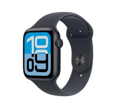 Apple Watch SE 3 GPS 44mm Midnight Aluminium Case with Midnight Sport Band M/L