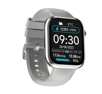 iOsuite HD Screen Fashion Smart Watch, 46MM, Gray