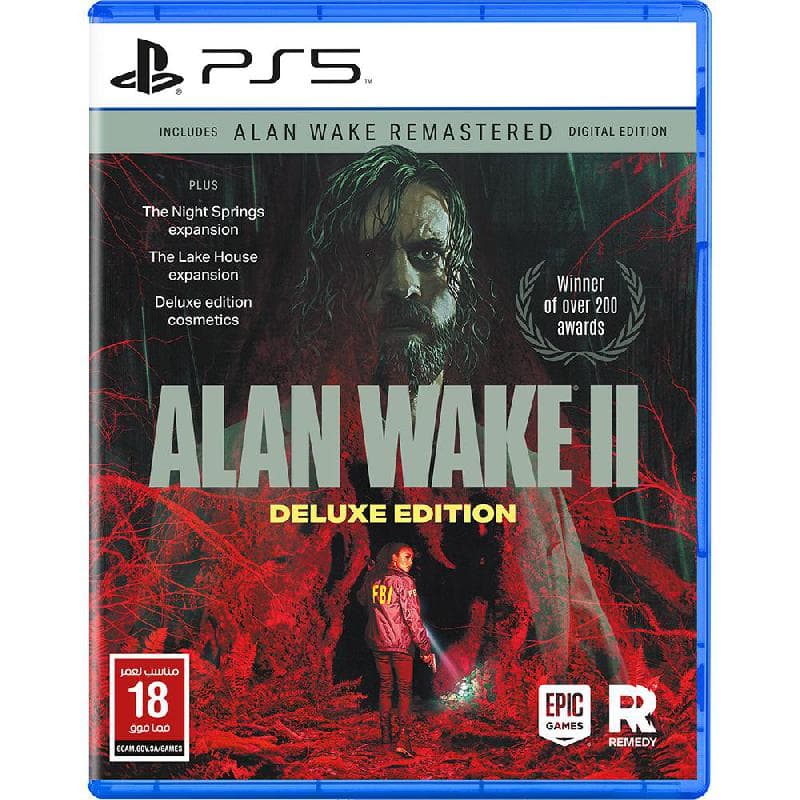 Alan Wake 2 - Deluxe Edition PlayStation 5 (Games) Blu-ray Disc U&I