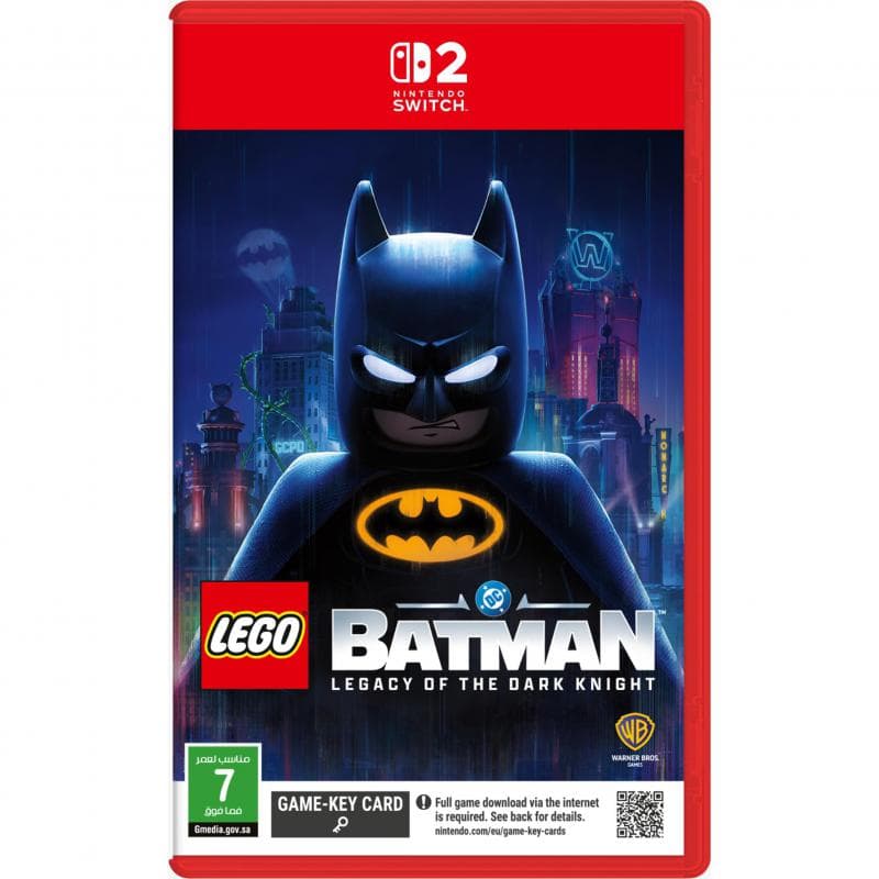 Lego Batman:Legacy Of the Dark Knight Switch 2 (Games) Game Card Warner Bros.
