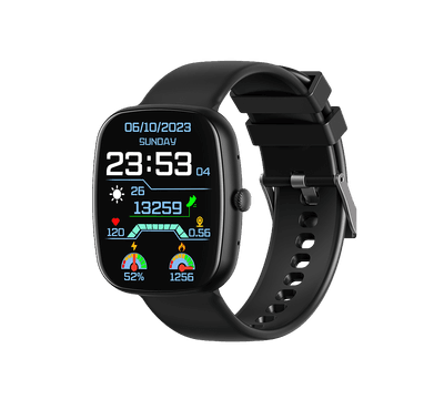 AUKEY Light Weight Fitness Smart Watch 2S, Black