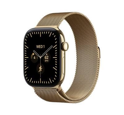 Apple Watch Series 12 GPS + Cellular 42mm Radiant Gold Titanium Case