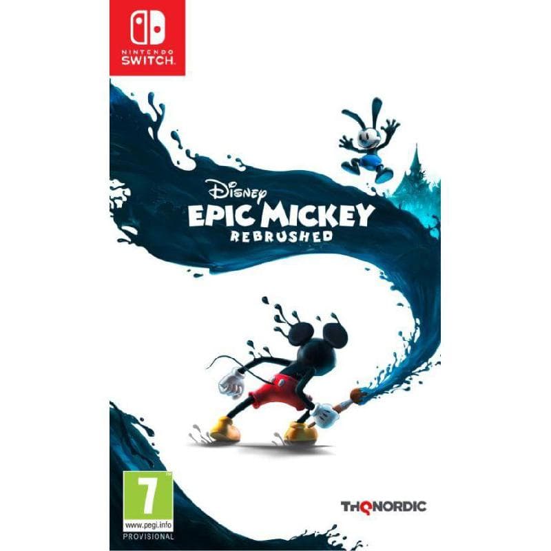 Disney Epic Mickey: Rebrushed Switch/Switch Lite (Games) Game Card THQ Nordic