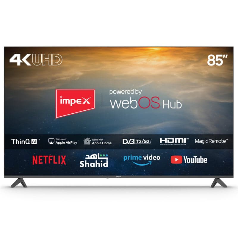 Impex Impex Fiesta 85" 4K Ultra HD SMART LED TV 85" LED Smart TV